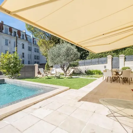 House With Heated Swimming Pool Villa Cannes
