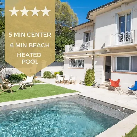 House With Heated Swimming Pool Cannes